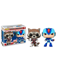 Detalhes do produto pop marvel 2 pack  rocket vs mega man x 22773