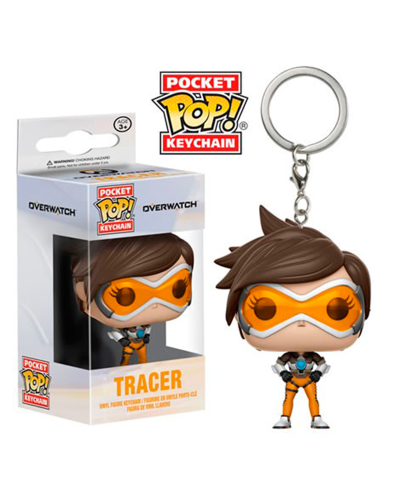 Detalhes do produto pop chaveiro overwatch tracer 14312