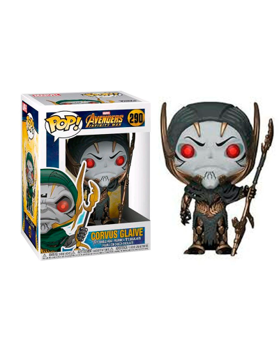 Detalhes do produto pop avengers i war 290 corvus glaive 26900