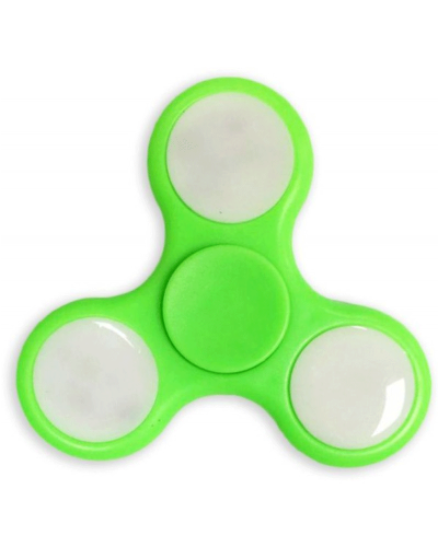 Detalhes do produto hand spinner  led  verde