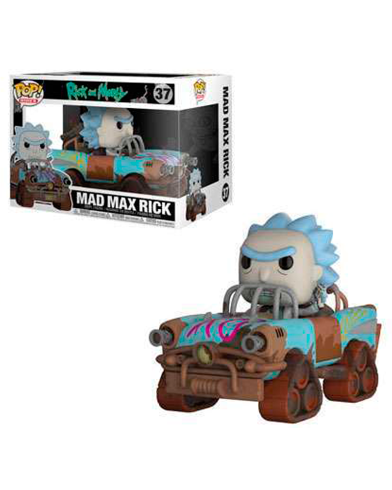 pop rick morty rides  37 mad max rick 28456
